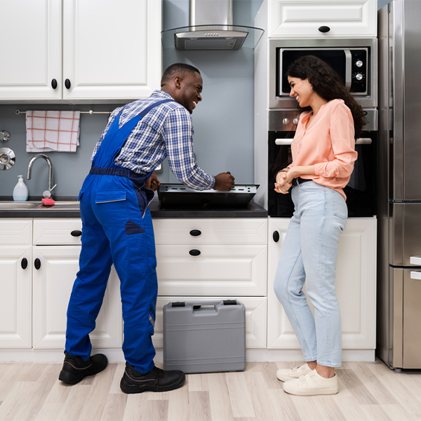 can you provide an estimate for cooktop repair before beginning any work in Moorland KY